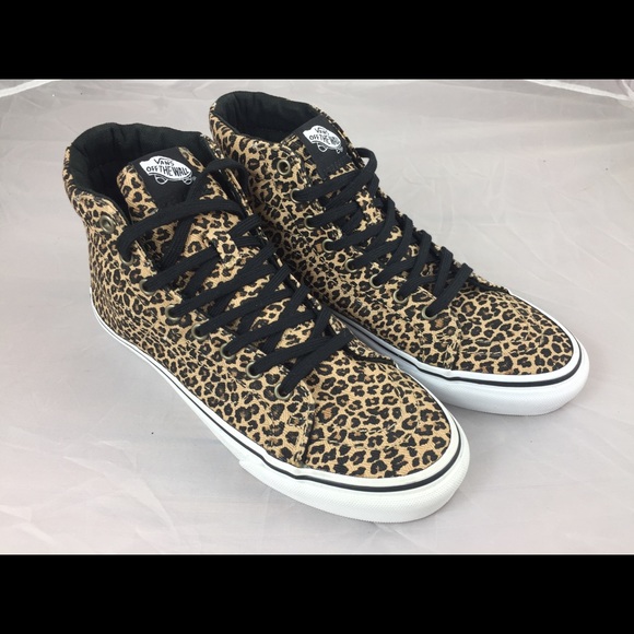 ladies leopard vans